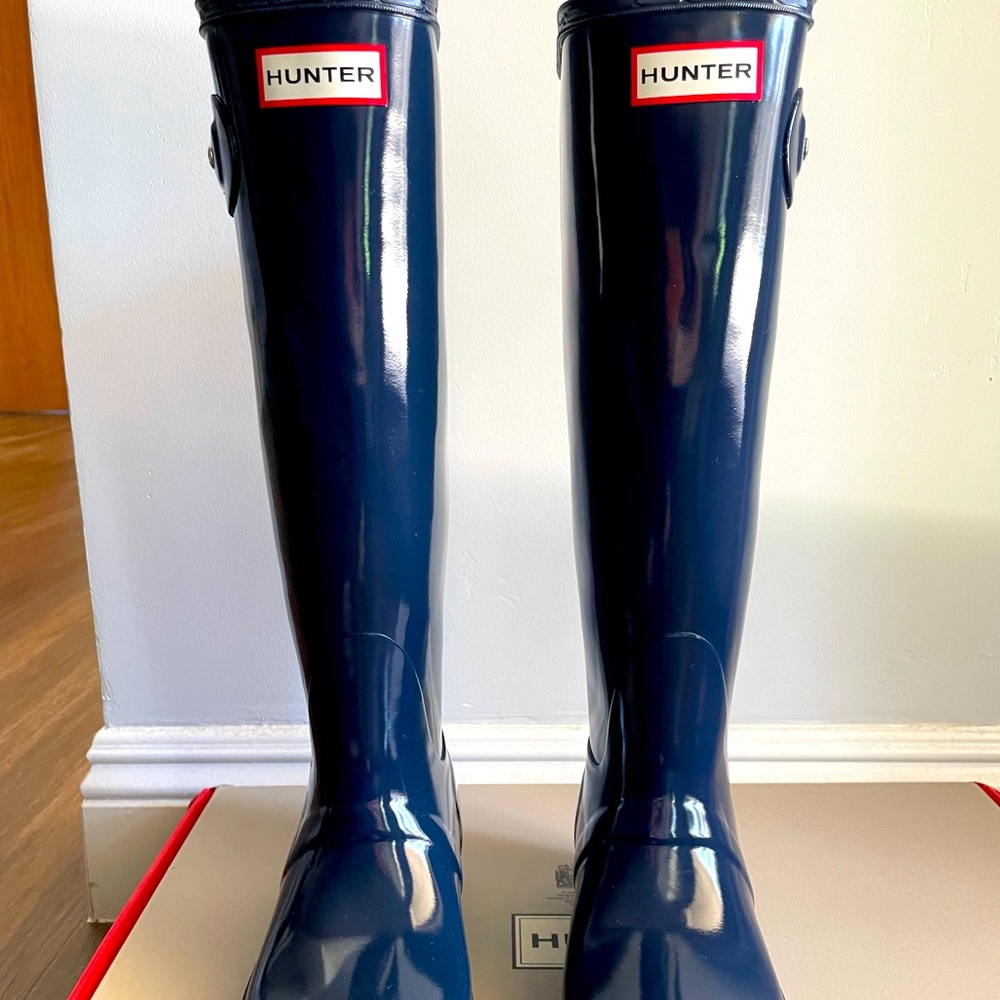 Hunter rain boots